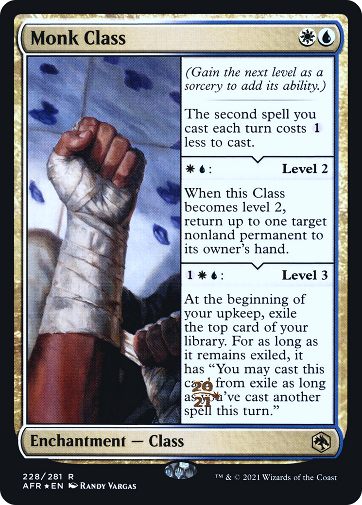 Monk Class Card Image