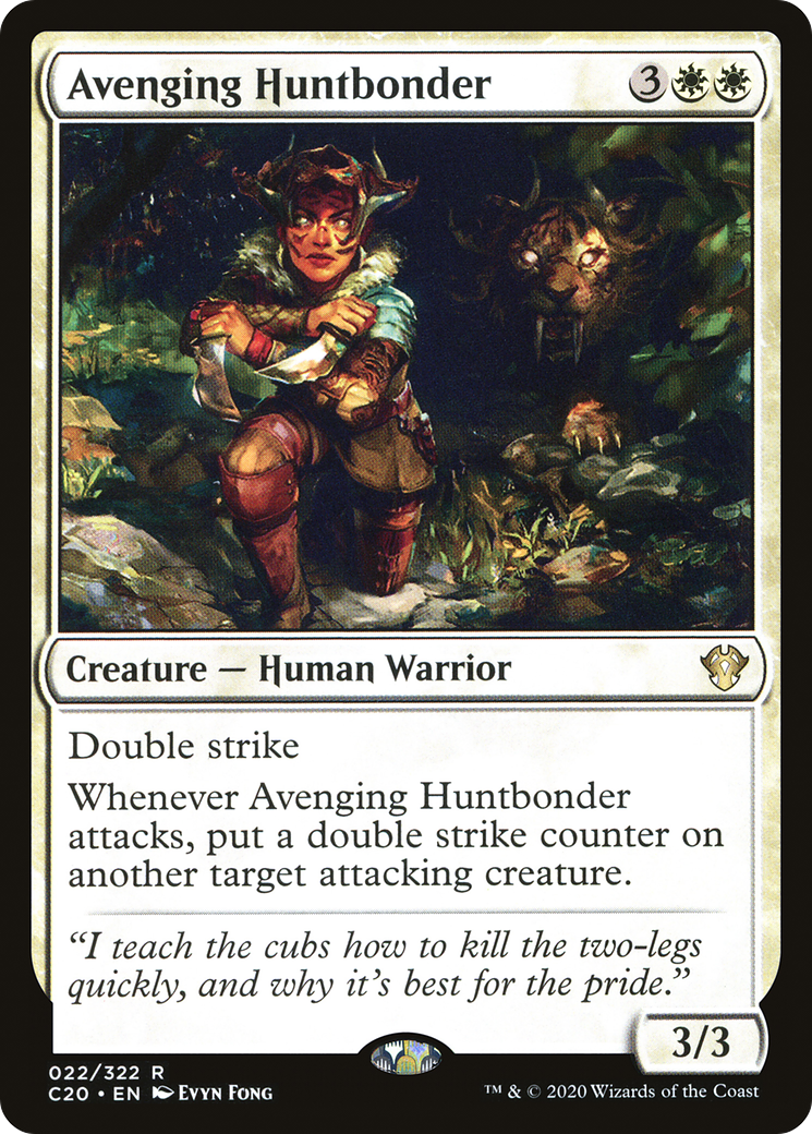 Avenging Huntbonder Card Image