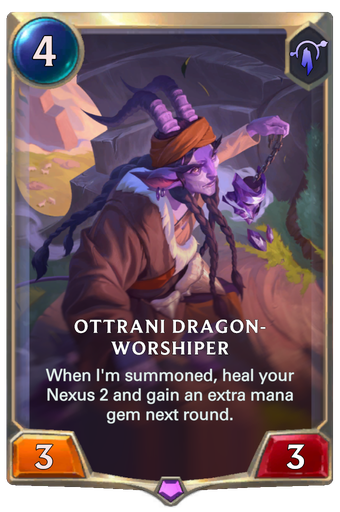 Ottrani Dragon-Worshiper Card Image