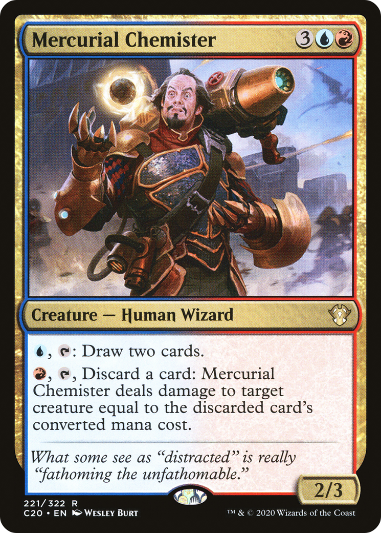 Mercurial Chemister Card Image