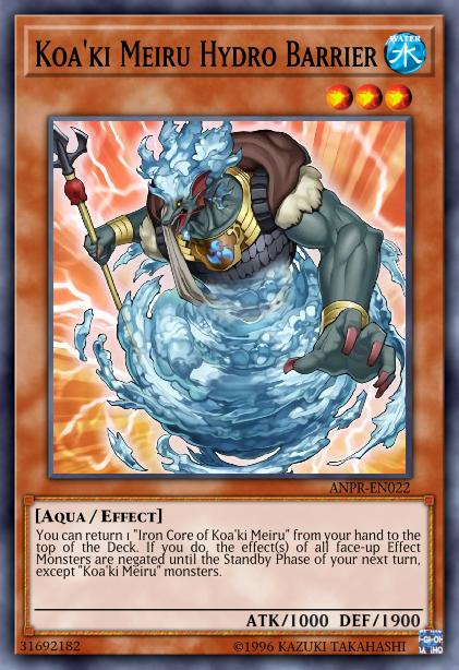 Koa'ki Meiru Hydro Barrier Card Image