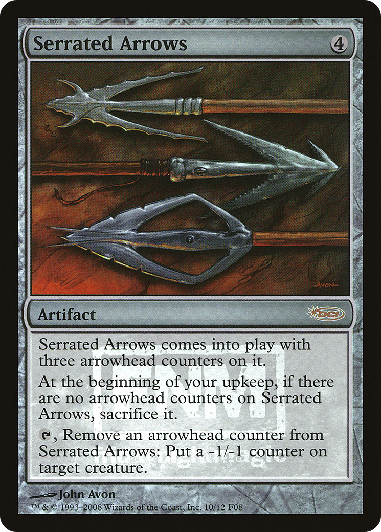 Serrated Arrows Card Image