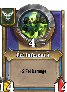 Fel Infernal 4 Card Image