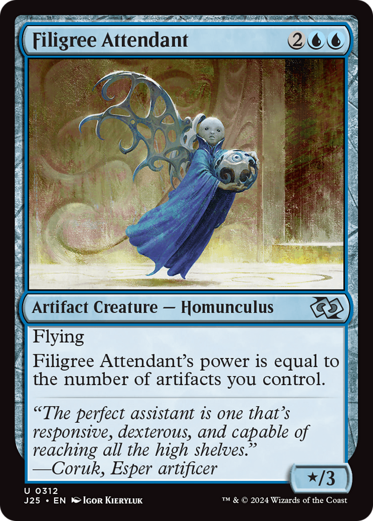 Filigree Attendant Card Image