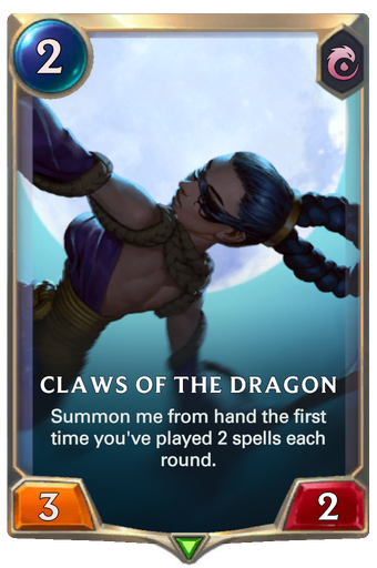 Claws of the Dragon Card Image