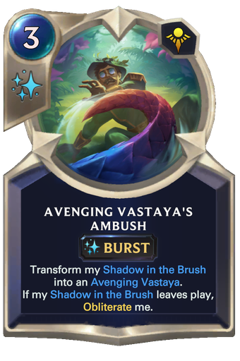 Avenging Vastaya's Ambush Card Image