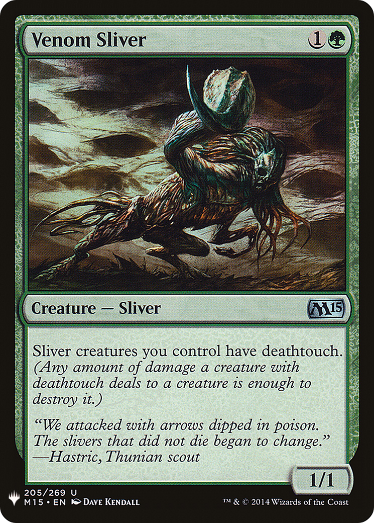 Venom Sliver Card Image