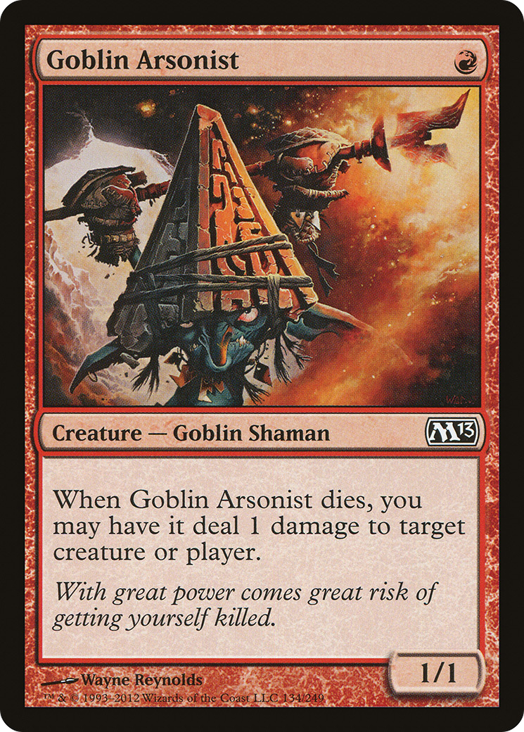 Goblin Arsonist Card Image