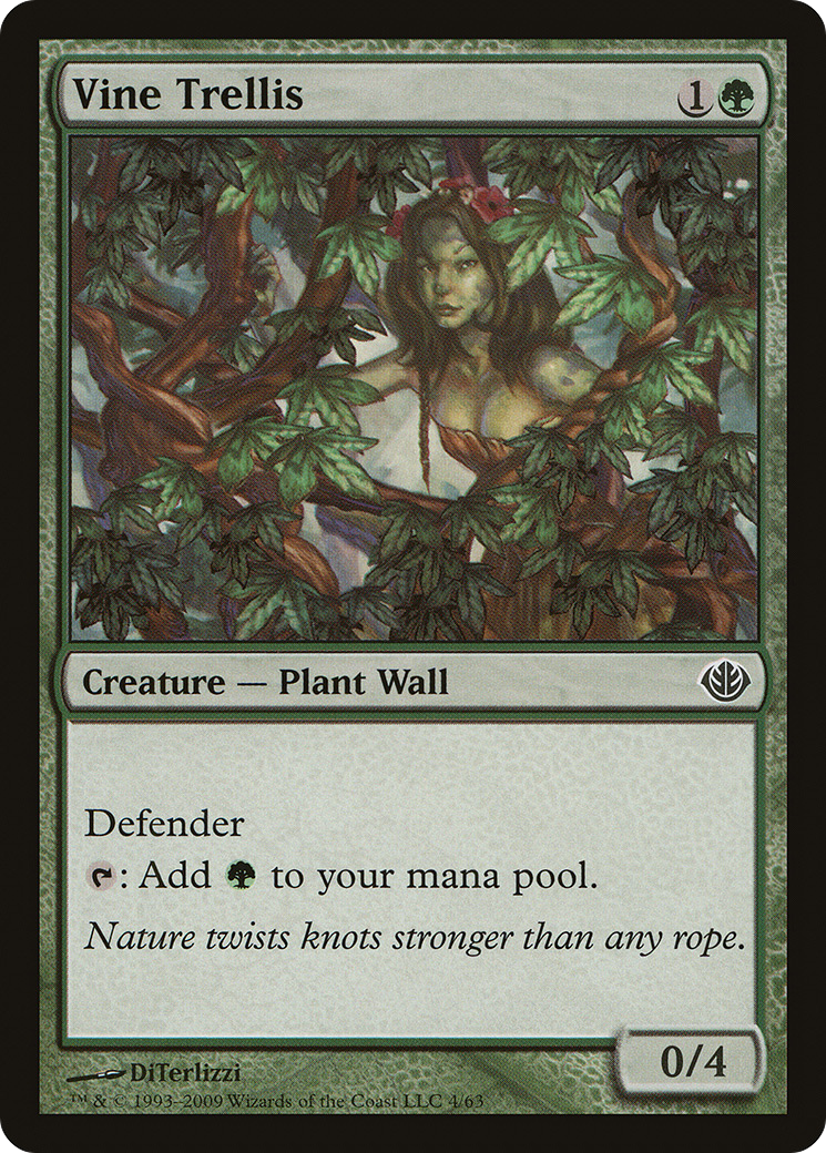 Vine Trellis Card Image