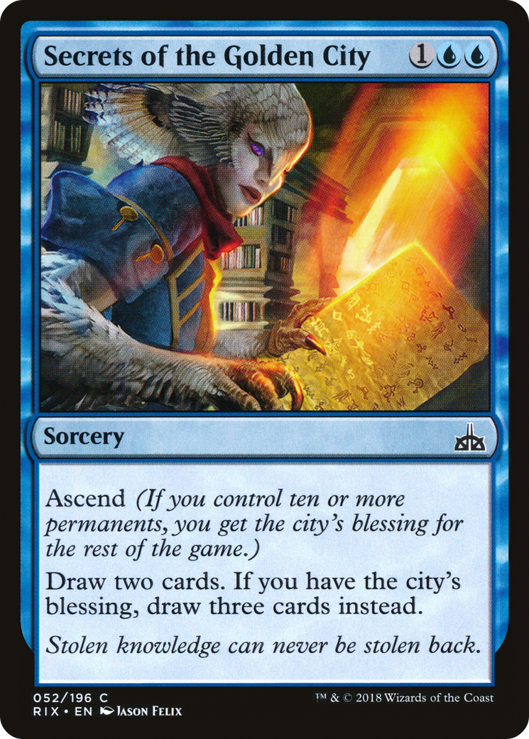 Secrets of the Golden City Card Image