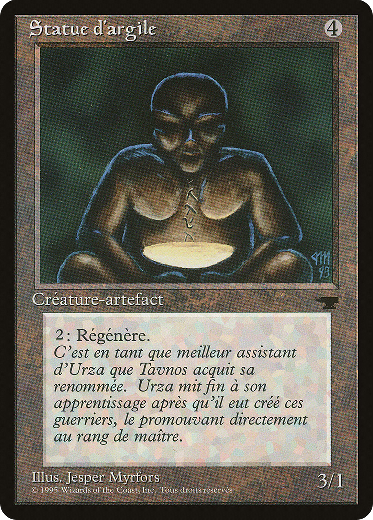 Clay Statue Card Image