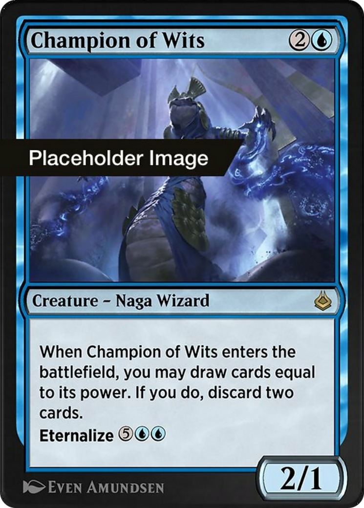 Champion of Wits Card Image
