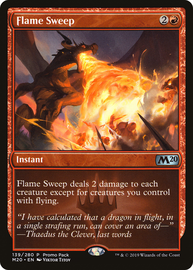 Flame Sweep Card Image