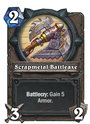 Scrapmetal Battleaxe Card Image