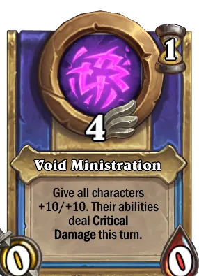 Void Ministration Card Image
