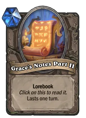 Grace's Notes Part II Card Image