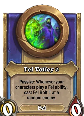 Fel Volley {0} Card Image