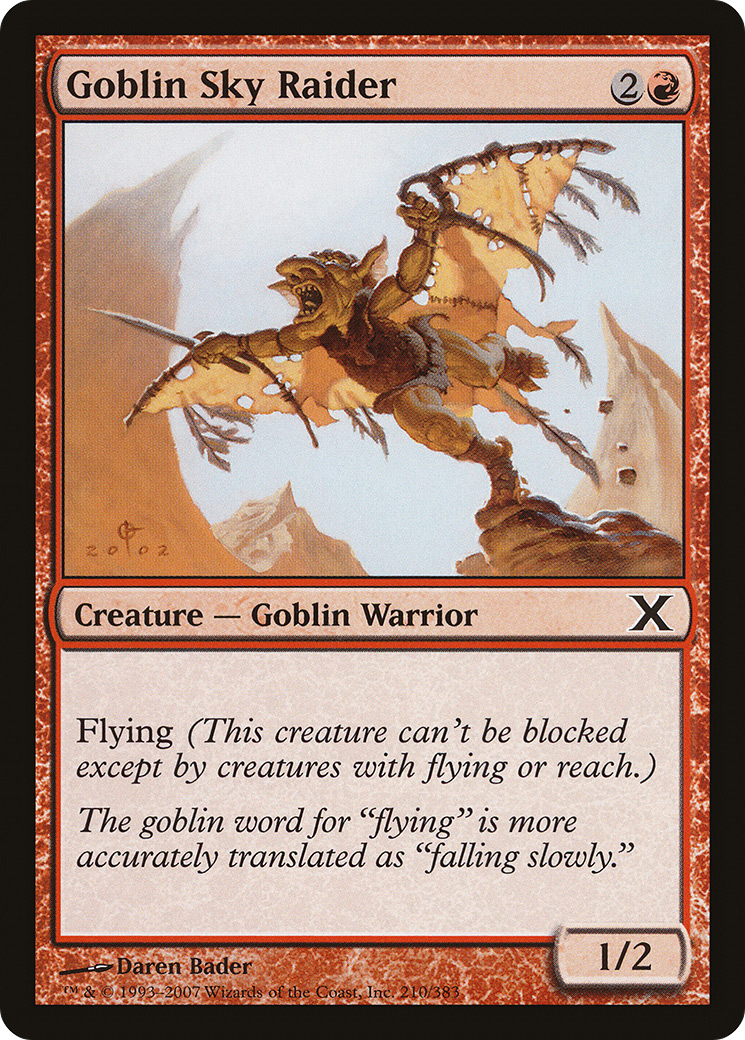 Goblin Sky Raider Card Image