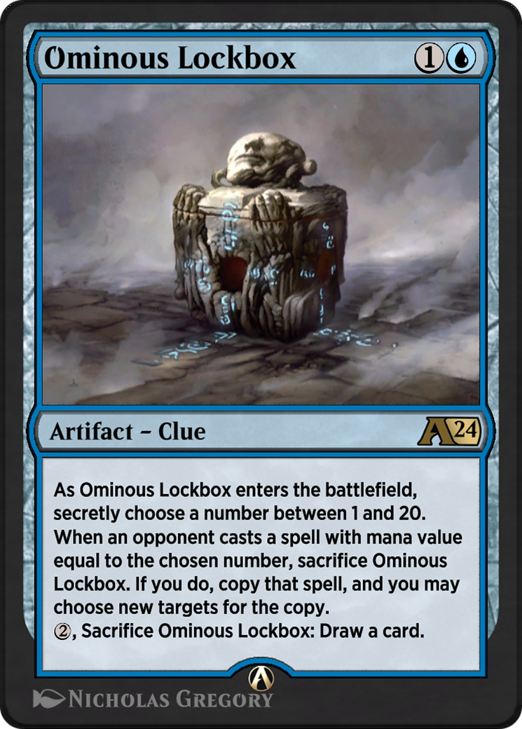 Ominous Lockbox Card Image