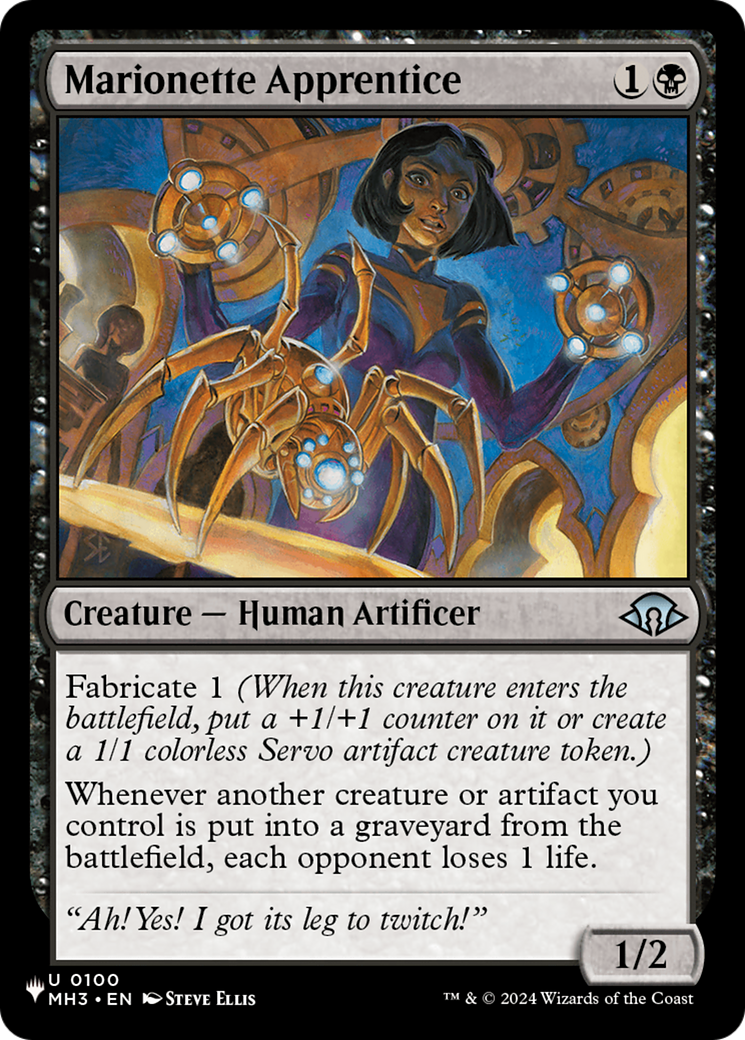 Marionette Apprentice Card Image