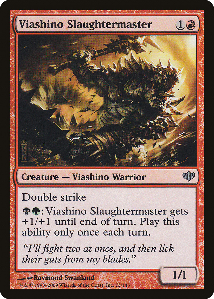 Viashino Slaughtermaster Card Image