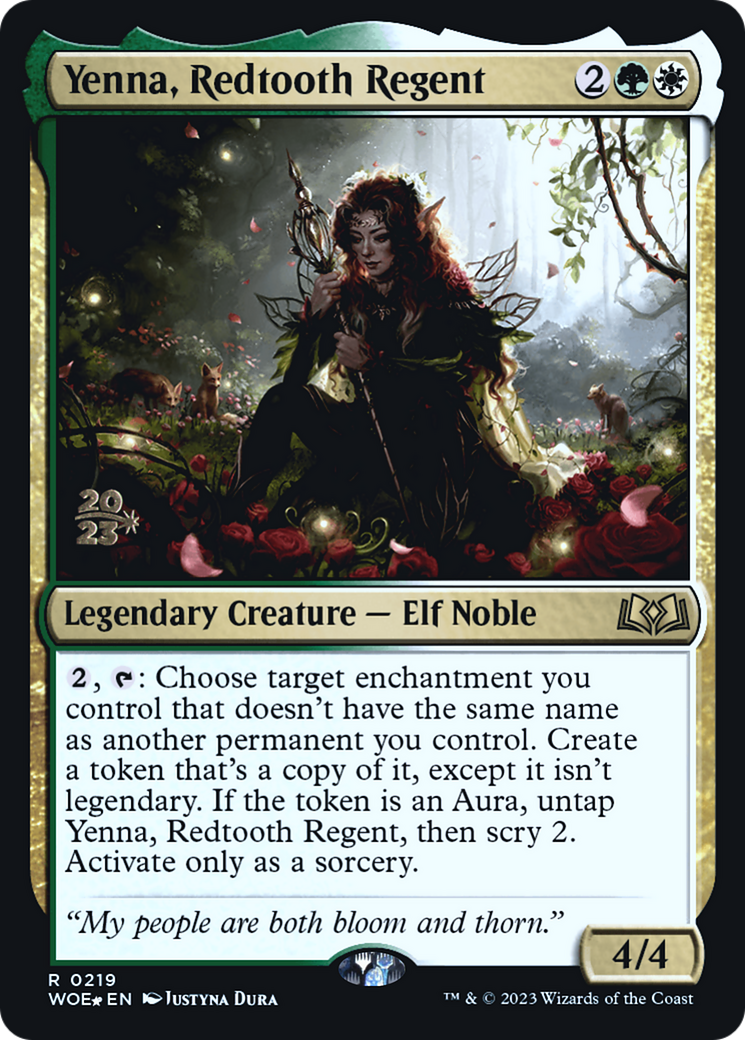 Yenna, Redtooth Regent Card Image