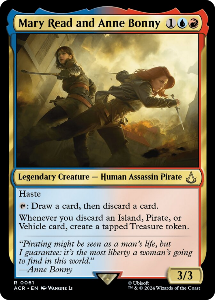 Mary Read and Anne Bonny Card Image