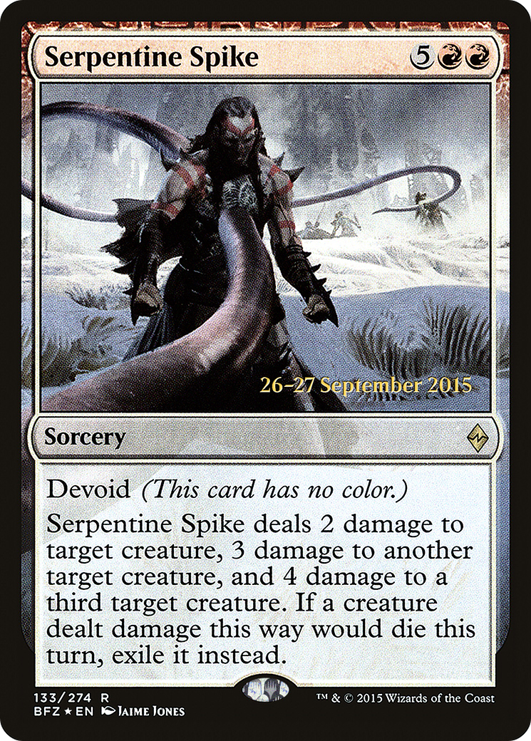 Serpentine Spike Card Image