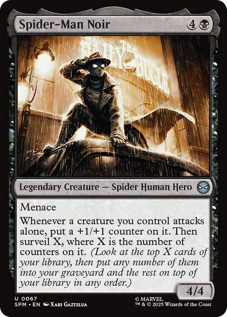 Spider-Man Noir Card Image