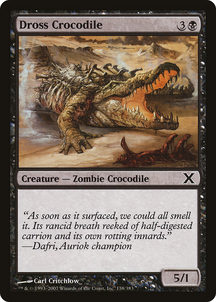 Dross Crocodile Card Image