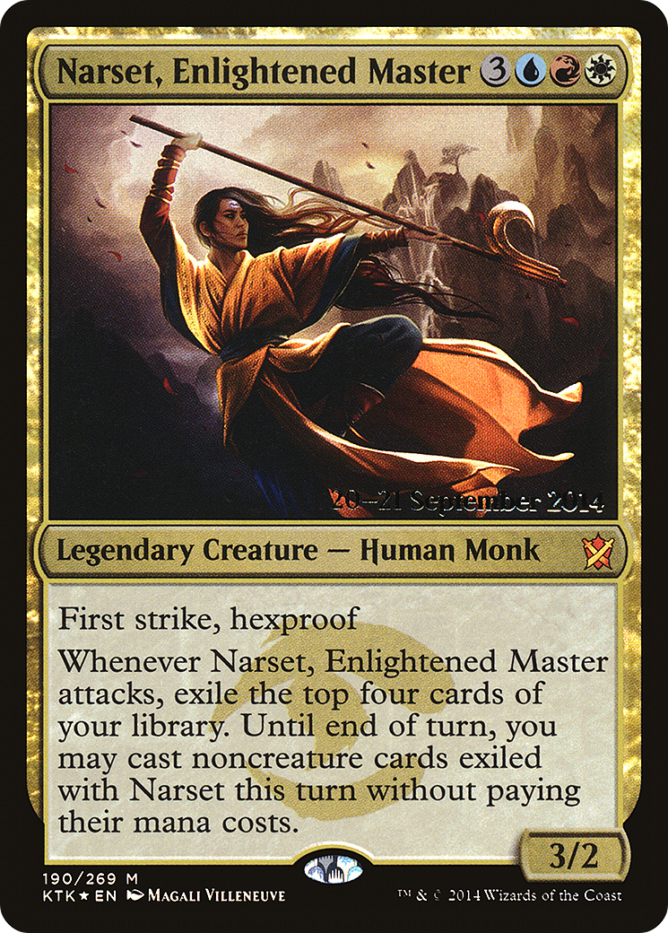 Narset, Enlightened Master Card Image