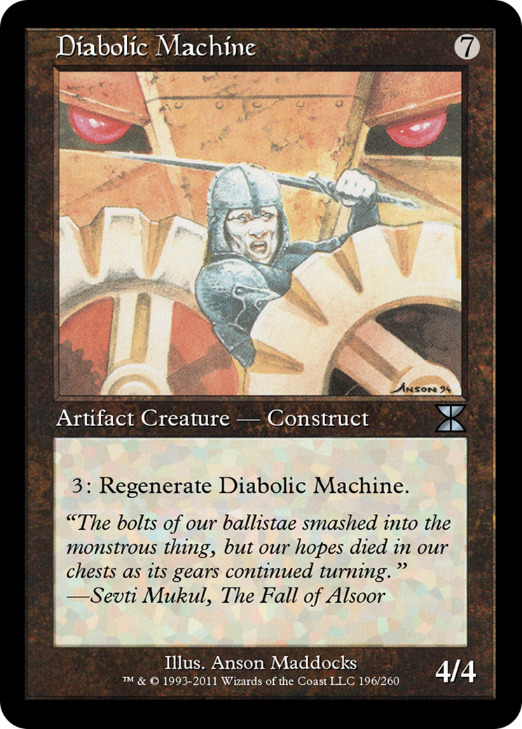 Diabolic Machine Card Image