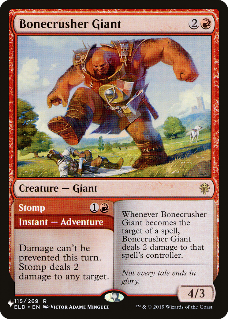Bonecrusher Giant // Stomp Card Image