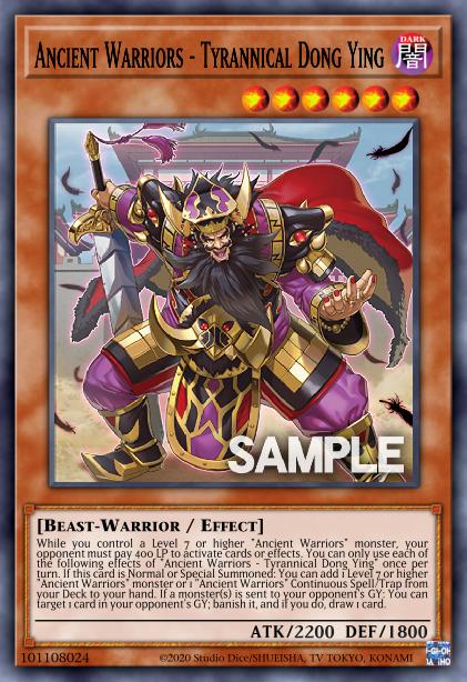 Ancient Warriors - Savage Don Ying Card Image