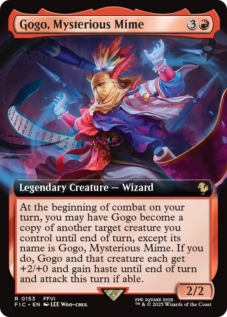 Gogo, Mysterious Mime Card Image