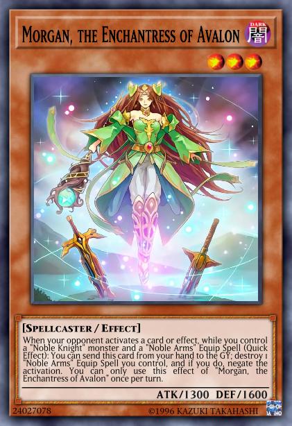 Morgan, the Enchantress of Avalon Card Image