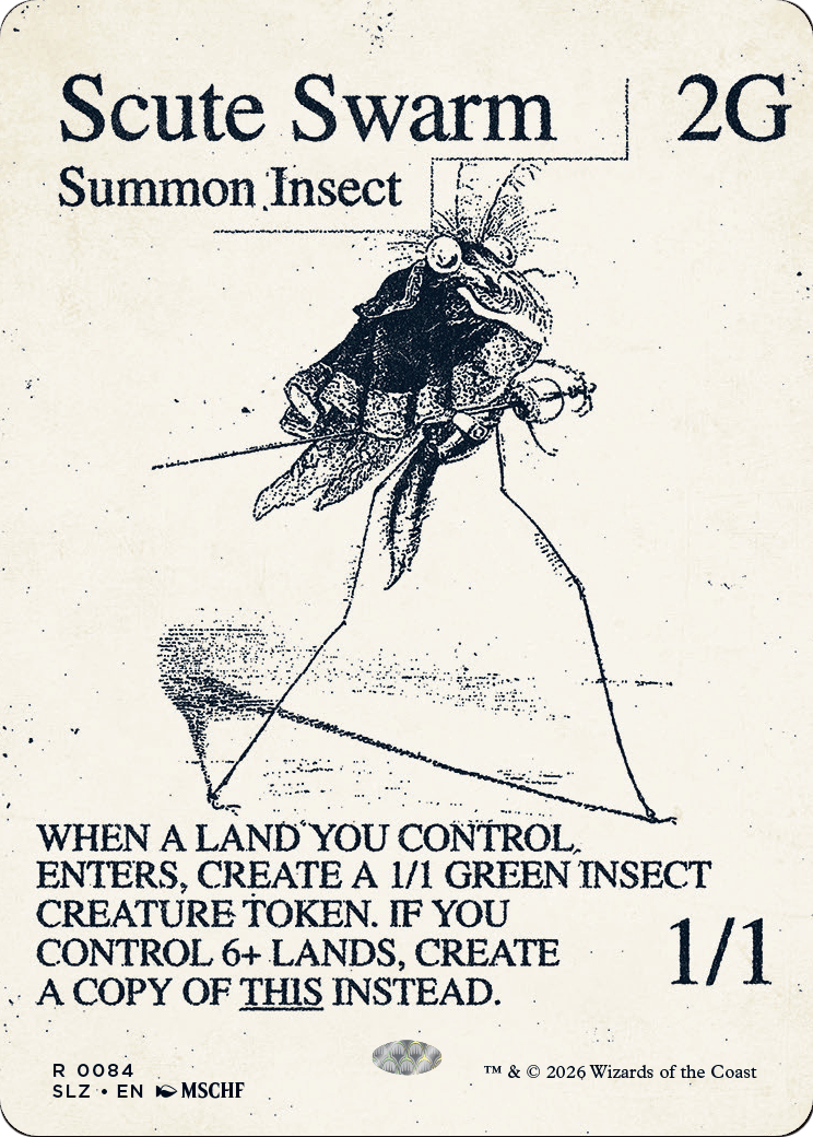 Scute Swarm Card Image