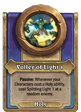 Volley of Light {0} Card Image