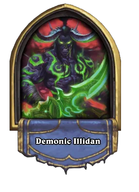 Demonic Illidan Card Image