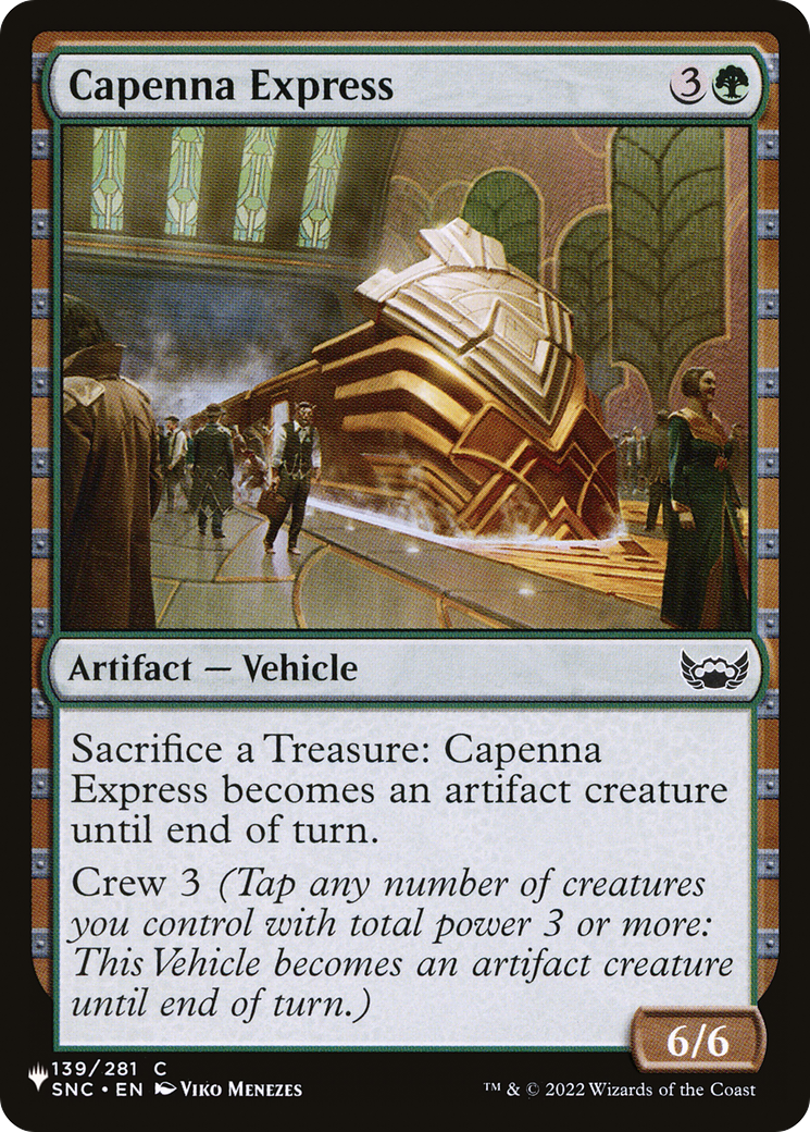 Capenna Express Card Image