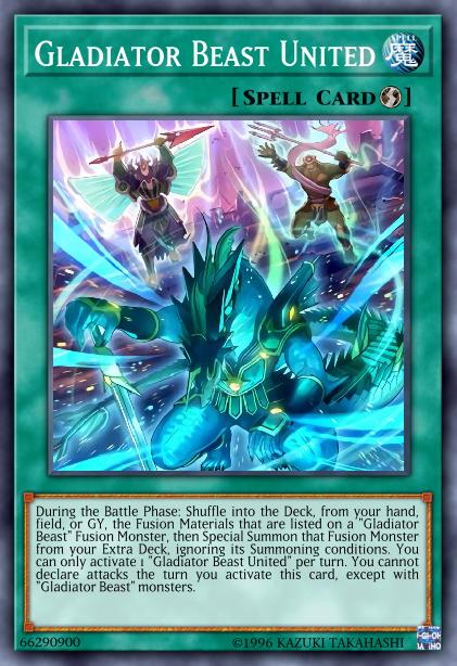 Gladiator Beast United Card Image