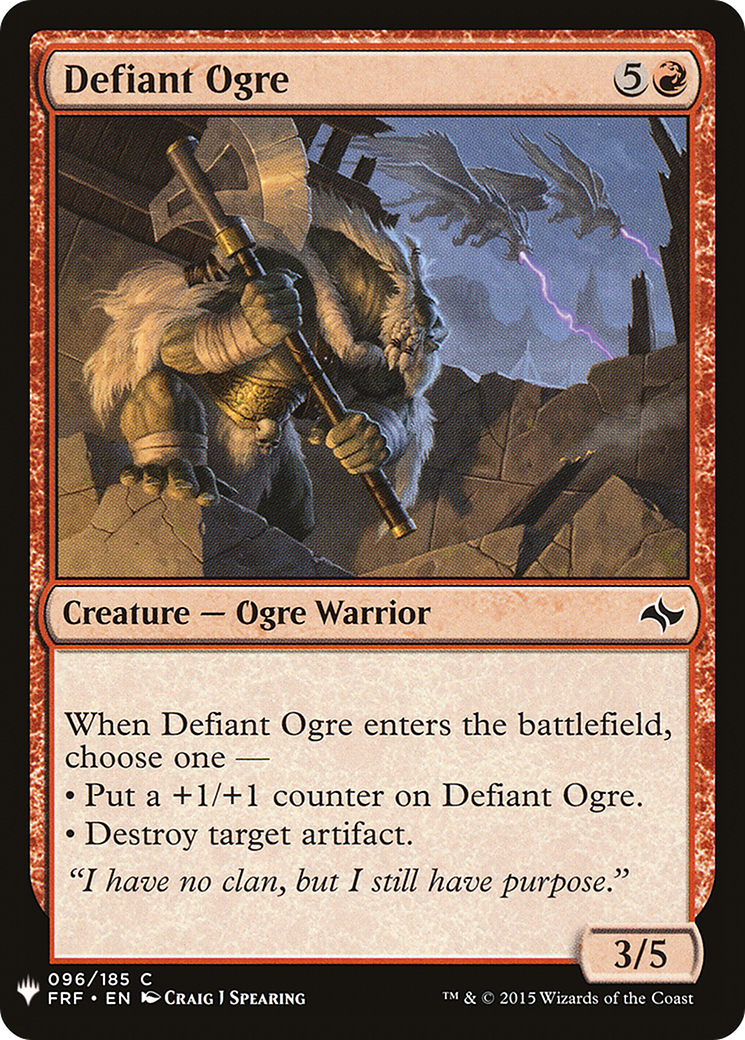 Defiant Ogre Card Image