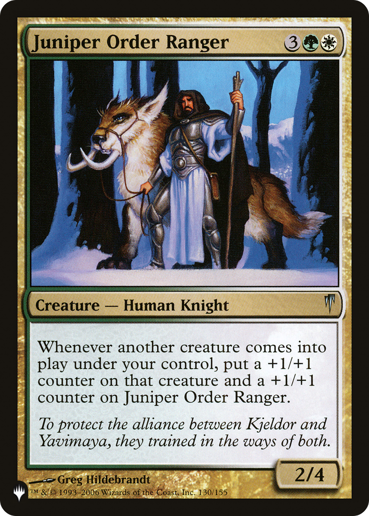 Juniper Order Ranger Card Image