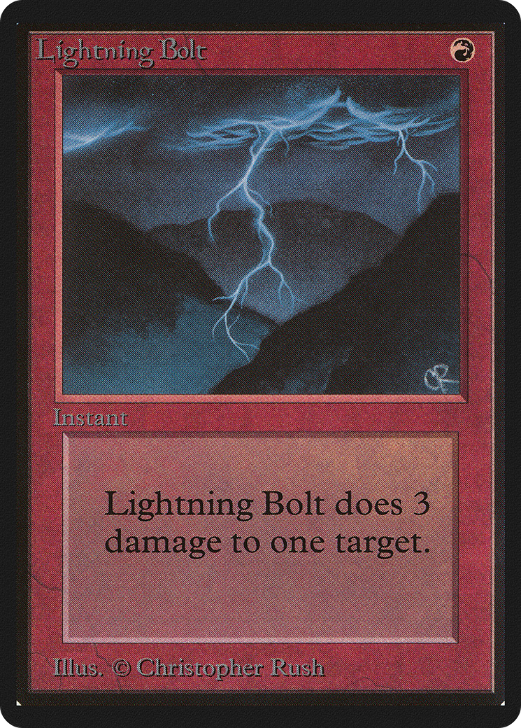 Lightning Bolt Card Image