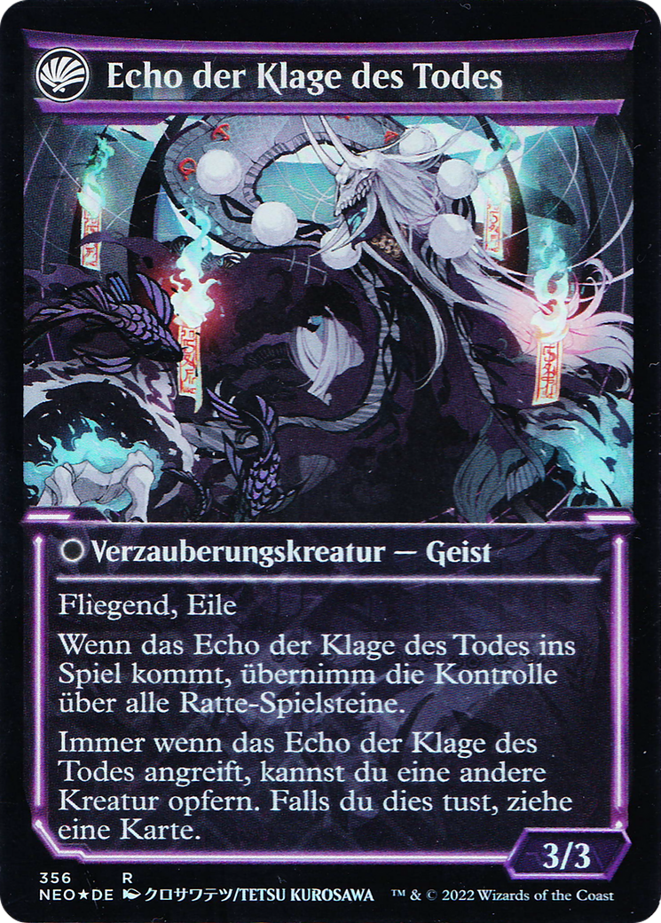 Tribute to Horobi // Echo of Death's Wail Card Image