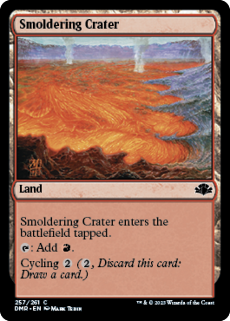 Smoldering Crater Card Image