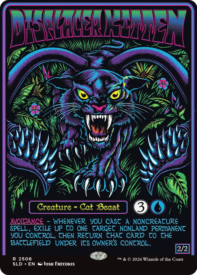 Displacer Kitten Card Image