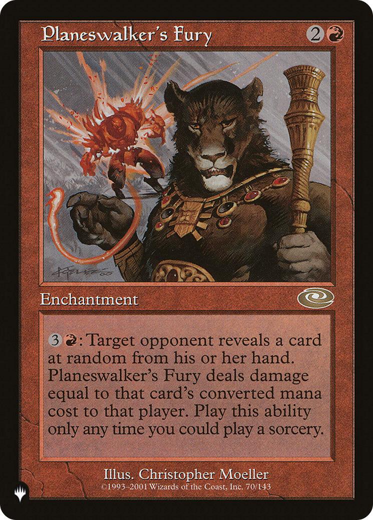 Planeswalker's Fury Card Image