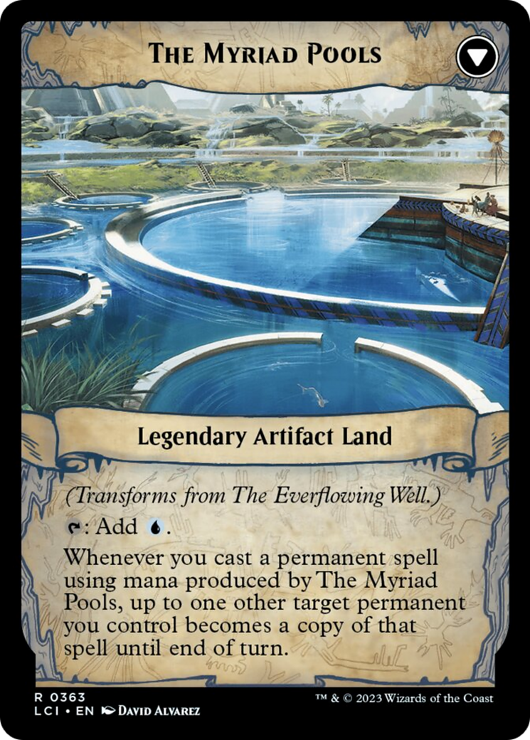 The Everflowing Well // The Myriad Pools Card Image