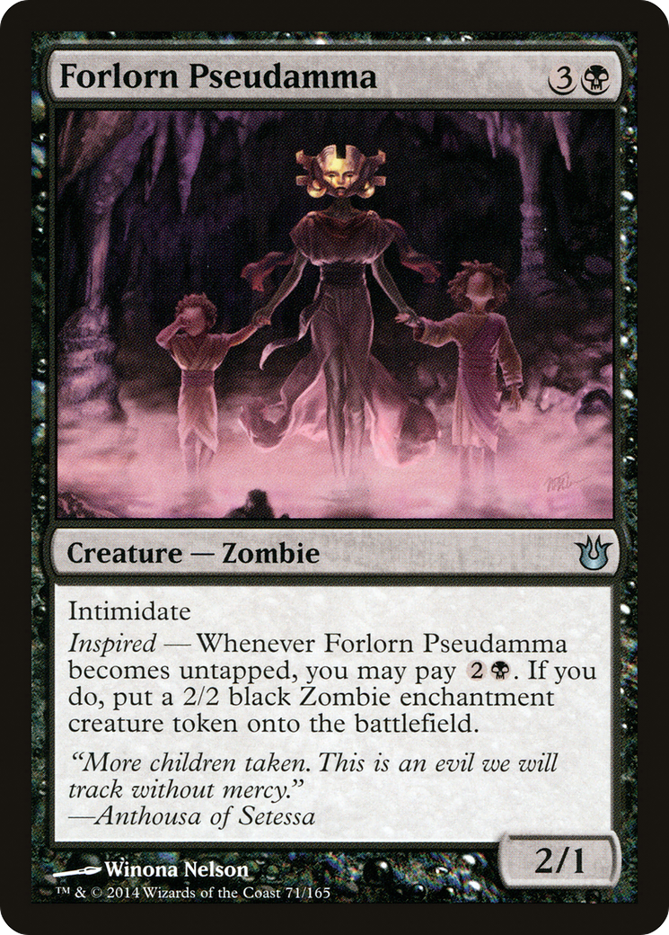 Forlorn Pseudamma Card Image